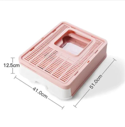 Foldable Enclosed Cat Litter Box